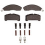 DFC 78-78 Ford Fairmont Front 5000 Advanced Semi Metallic Brake Pads and Hardware Kit