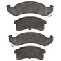 DFC 94-99 Buick Park Avenue Front 5000 Advanced Semi Metallic Brake Pads