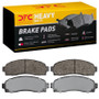 DFC 01-12 Chevrolet Equinox Front Heavy Duty Pads - Semi Metallic