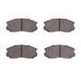 DFC 91-00 Dodge Colt Front 5000 Advanced Ceramic Brake Pads