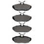 DFC 93-98 Ford Thunderbird Rear 5000 Advanced Semi Metallic Brake Pads