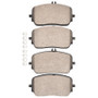 DFC 20-25 Mercedes-Benz GLE450 Front 5000 Advanced Ceramic Brake Pads