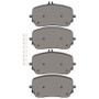 DFC 20-25 Mercedes-Benz GLE450 Front 5000 Advanced Ceramic Brake Pads