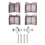 DFC 91-99 Mercedes-Benz S350 Front 5000 Advanced Semi Metallic Brake Pads and Hardware Kit