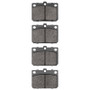 DFC 72-87 Dodge Colt Front 5000 Advanced Semi Metallic Brake Pads