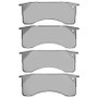 DFC 91-24 Blue Bird ALL American FE (Hydro Disc Brakes) Rear/Front Heavy Duty Pads - Semi Metallic