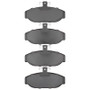 DFC 82-92 Volvo 740/745/780/940/760 Series Front 5000 Advanced Low Metallic Brake Pads