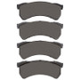 DFC 16-24 Freightliner MT55 Front/Rear 5000 Advanced Semi Metallic Brake Pads