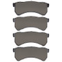 DFC 16-24 Freightliner MT55 Front/Rear 5000 Advanced Semi Metallic Brake Pads