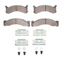 DFC 73-79 Dodge M400 Front 5000 Advanced Semi Metallic Brake Pads and Hardware Kit