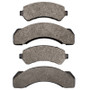 DFC 73-12 Chevrolet C3500HD Front/Rear Heavy Duty Pads - Semi Metallic