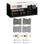 DFC 76-76 BMW 530I Front 5000 Advanced Low Metallic Brake Pads and Hardware Kit