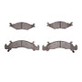 DFC 91-92 Dodge Monaco Front 5000 Advanced Semi Metallic Brake Pads