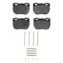 DFC 90-95 Land Rover Range Rover Front 5000 Advanced Low Metallic Brake Pads and Hardware Kit