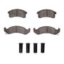 DFC 91-93 Buick Riviera Front 5000 Advanced Semi Metallic Brake Pads and Hardware Kit