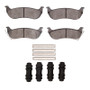 R1 2004-2008 Chrysler Pacifica Rear R1 Ceramic Pads & Hardware Kit
