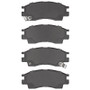 DFC 88-90 Mitsubishi Galant Front 5000 Advanced Semi Metallic Brake Pads