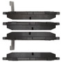 DFC 88-90 Mitsubishi Galant Front 5000 Advanced Semi Metallic Brake Pads