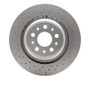 DFC 14-22 Maserati Quattroporte Rear Drilled Hi-Carbon Alloy Geomet Coated Rotor