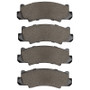 DFC 71-73 Ford Pinto Front 5000 Advanced Semi Metallic Brake Pads