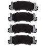 DFC 71-73 Ford Pinto Front 5000 Advanced Semi Metallic Brake Pads