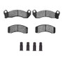 DFC 87-93 Ford Thunderbird Front 5000 Advanced Semi Metallic Brake Pads and Hardware Kit