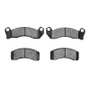 DFC 87-93 Ford Mustang Front 5000 Advanced Semi Metallic Brake Pads