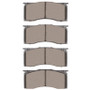 DFC 64-72 Dodge Dart Front 5000 Advanced Semi Metallic Brake Pads