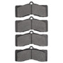 DFC 63-82 Chevrolet Camaro Front/Rear 5000 Advanced Semi Metallic Brake Pads