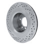 DFC 13-18 Mercedes-Benz G63 AMG Rear Drilled and Slotted Brake Rotor