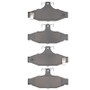 DFC 85-97 Chevrolet Corvette Rear 5000 Advanced Low Metallic Brake Pads