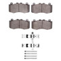 DFC 18-25 Dodge Durango Front Active Performance Pads and Hardware Kit