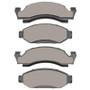 DFC 86-93 Ford F-150 4WD Front 5000 Advanced Semi Metallic Brake Pads
