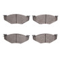 DFC 87-88 Dodge Grand Caravan Front 5000 Advanced Semi Metallic Brake Pads
