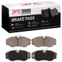 DFC 87-89 Nissan 300ZX Turbo Front 5000 Advanced Semi Metallic Brake Pads