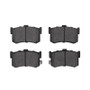 DFC 86-88 Acura LEGEND Rear 5000 Advanced Ceramic Brake Pads