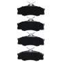 DFC 86-91 Volkswagen VanAGON Front 5000 Advanced Semi Metallic Brake Pads