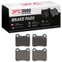 DFC 83-95 Mercedes-Benz E300 Rear 5000 Advanced Low Metallic Brake Pads