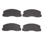 DFC 83-91 Dodge Colt Front 5000 Advanced Ceramic Brake Pads