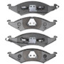 DFC 86-92 Ford Taurus (Excl SHO) Front 5000 Advanced Semi Metallic Brake Pads