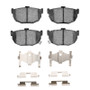 DFC 84-84 Nissan Maxima Rear 5000 Advanced Ceramic Brake Pads and Hardware Kit