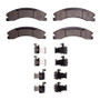 DFC 12-24 Nissan NV3500 Rear Ultimate Duty Performance Brake Pads and Hardware Kit