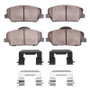DFC 13-15 Hyundai Veloster Front Active Performance Pads and Hardware Kit