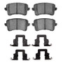 DFC 08-17 Audi A4 (USA/Canada) Rear Active Performance Pads and Hardware Kit