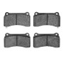 DFC 09-24 Nissan GT-R Rear Active Performance Pads - Low Metallic