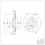 DFC 95-02 BMW M3 Left Front Brake Rotor