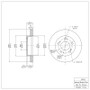 DFC 94-96 Nissan 240SX Front Brake Rotor