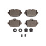DFC 19-25 Audi RS Q8 Rear 5000 Advanced Low Metallic Brake Pads and Hardware Kit