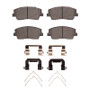 DFC 18-23 Genesis G70 Front 5000 Advanced Ceramic Brake Pads and Hardware Kit