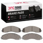 DFC 17-24 Ford F-550 Super Duty Front/Rear 5000 Advanced Semi Metallic Brake Pads